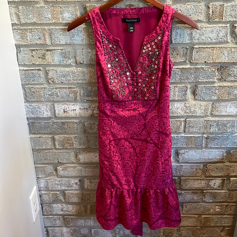 White House Black Market party dress